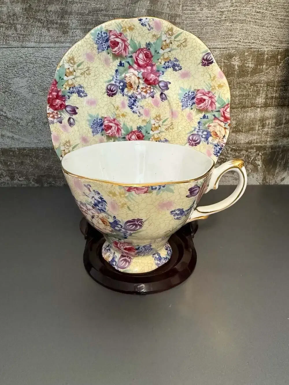 Royal Cotswolds Chintz Cup and Saucer Set
